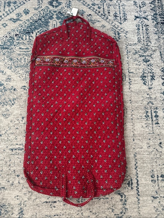 Vera Bradley Handbags - NWT! Vintage Vera Bradley Provincial Red Garment Bag soft travel luggage duffel